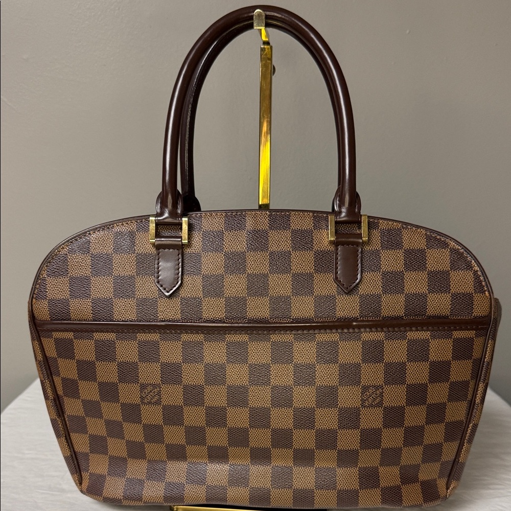 Louis Vuitton Damier Ebene Sarria Horizontal Satchel — EUC